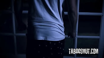 Stepson has threesome sex with his lesbian stepmoms