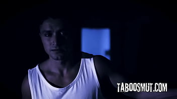 Stepson has threesome sex with his lesbian stepmoms