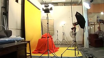 Sexy milf in a photo shoot