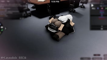 Fucking my boss in the office pt 1