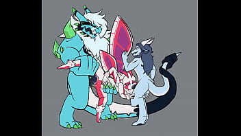 Sakuroma trio mmf with oral and creampie