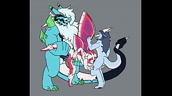 Sakuroma trio mmf with oral and creampie