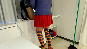 Compiled my boyfriend wearing my clothes and fucking me with his big cock big ass latina