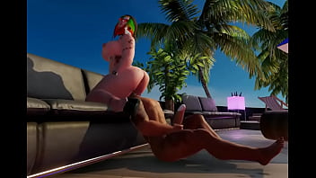 Comi o cuzinho da amiga gordinha