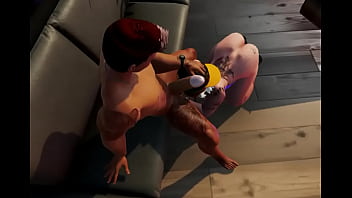 Comi o cuzinho da amiga gordinha