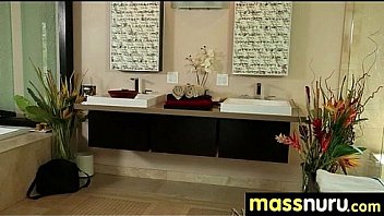 Lucky client gets a full service massage 19