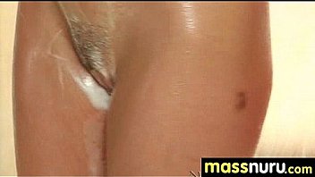 Lucky client gets a full service massage 19