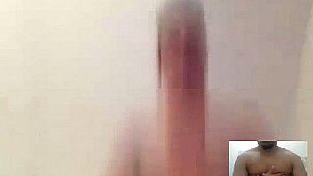 Cumshot on cam