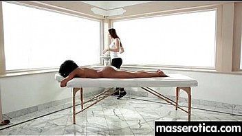 Hot teen masseuse given strong orgasm 5