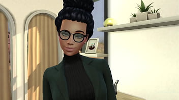 Lil brunette fucked by enormous cock