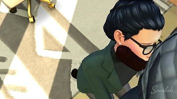 Lil brunette fucked by enormous cock