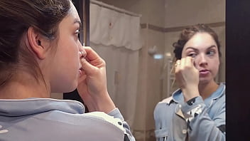 My husband breaks my ass in front of my friend