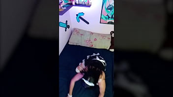 Maid morena en video casero