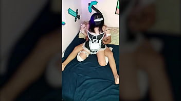 Maid morena en video casero