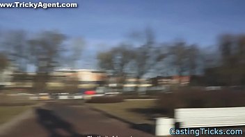 Facialized eurobabe pounded on sextape