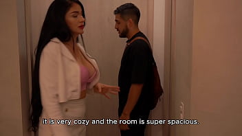 Milf real estate agent inaugurates with me new home fucking very hard