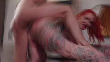 Drooling on curved marvins huge dick before putting it in my ass