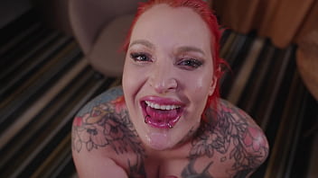 Drooling on curved marvins huge dick before putting it in my ass