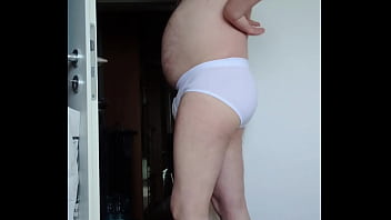 Neue weiße unterhosen mit feinripp und eingriff