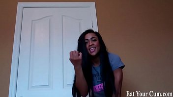 I will make you eat your own load cei