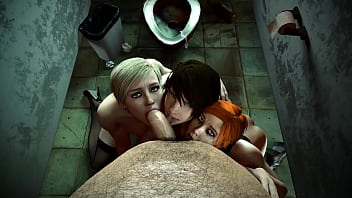 Amazing blowjob and cum in mouth