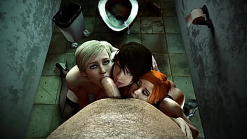 Amazing blowjob and cum in mouth