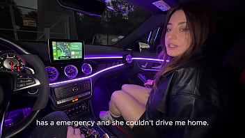 Fucked outside on his mercedes luna doll