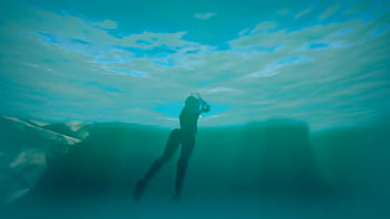 Lara's deep throat came in handy in exploring the huge cock to awaken the statue