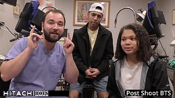 Freshman gets mandatory hitachi orgasm from boyfriend michelle anderson