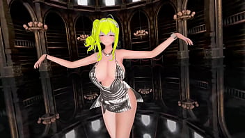 Azur lane st louis hentai half nude dance nayeon pop song mmd 3d blonde hair clip