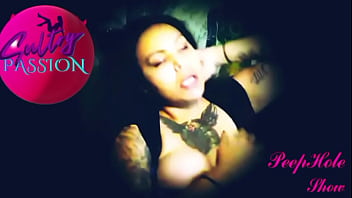 Sultry passion puts on a dildo show for you