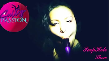 Sultry passion puts on a dildo show for you