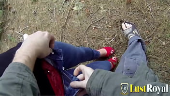 A superb outdoor anal action with the skinny blonde milf