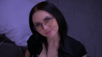 Prurient girl gives blowjob her man's and gets facial