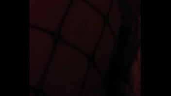 Having fun with dildo