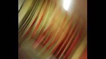 Having fun with dildo