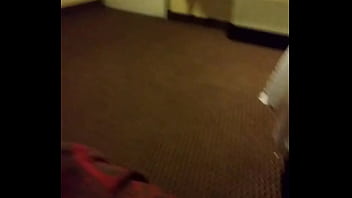 Having fun with dildo