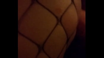 Having fun with dildo