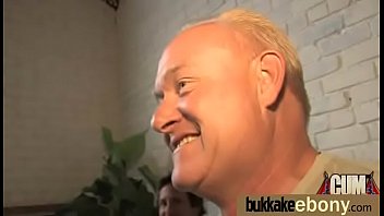 Busty black babe bubble bath group cocksuck 15