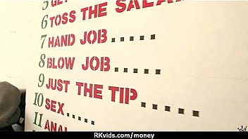 Hot sexy amateur babe needs a lift and takes cash 28