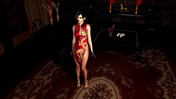Mature ada wong in chinese dress tempts you to share secrets with her for reward Mature ada wong in chinese dress tempts you to share secrets with her for reward