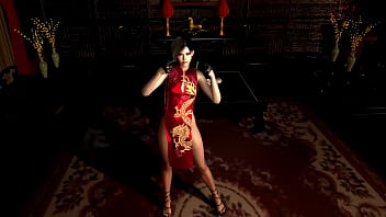 Mature ada wong in chinese dress tempts you to share secrets with her for reward