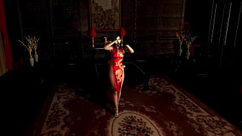 Mature ada wong in chinese dress tempts you to share secrets with her for reward