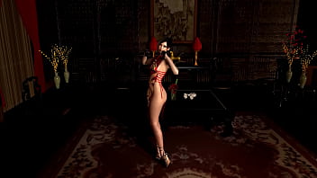 Mature Ada Wong In Chinese Dress Tempts You To Share Secrets With Her For Reward thumbnail