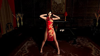 Mature ada wong in chinese dress tempts you to share secrets with her for reward Mature ada wong in chinese dress tempts you to share secrets with her for reward
