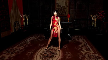 Mature ada wong in chinese dress tempts you to share secrets with her for reward