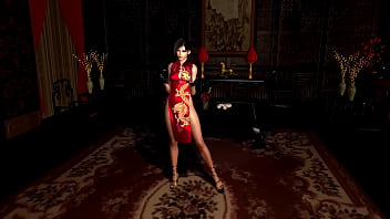Mature ada wong in chinese dress tempts you to share secrets with her for reward