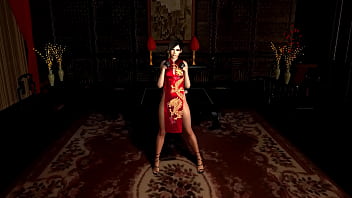 Mature ada wong in chinese dress tempts you to share secrets with her for reward