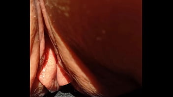 Huge wet meaty cunt flaps