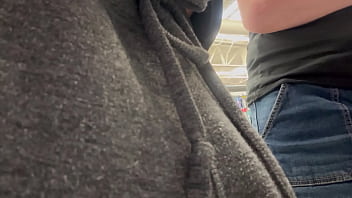 Wifeyy and hubby playing in public